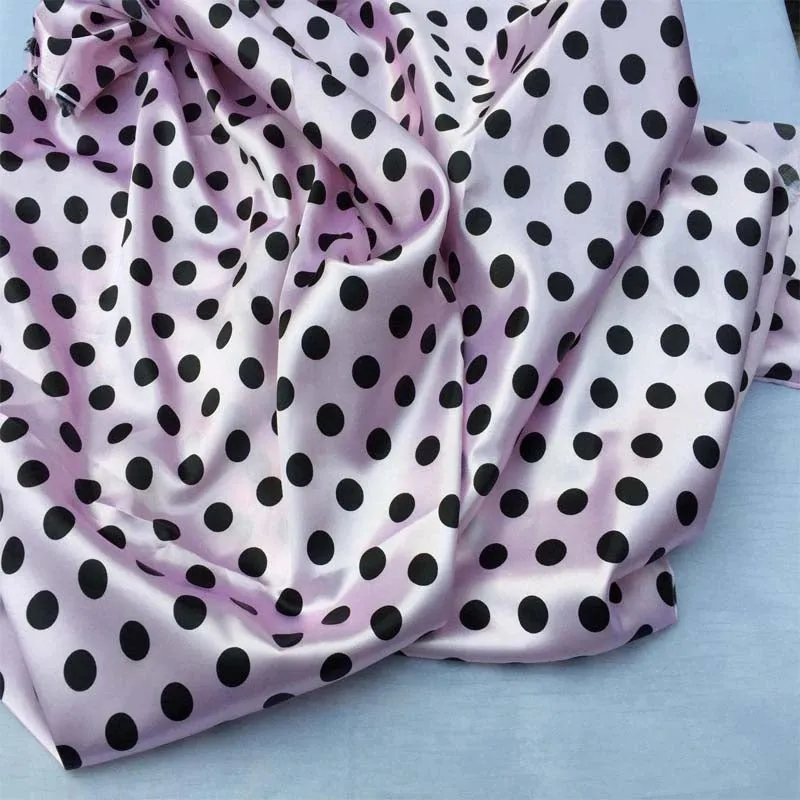 1/2 Inch Polka Dot Satin/ Fabric By The Roll / 20 Yards / Wholesale Fabric