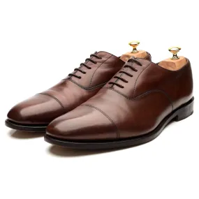 1880 'Aldwych' Dark Brown Leather Oxford UK 11.5 F