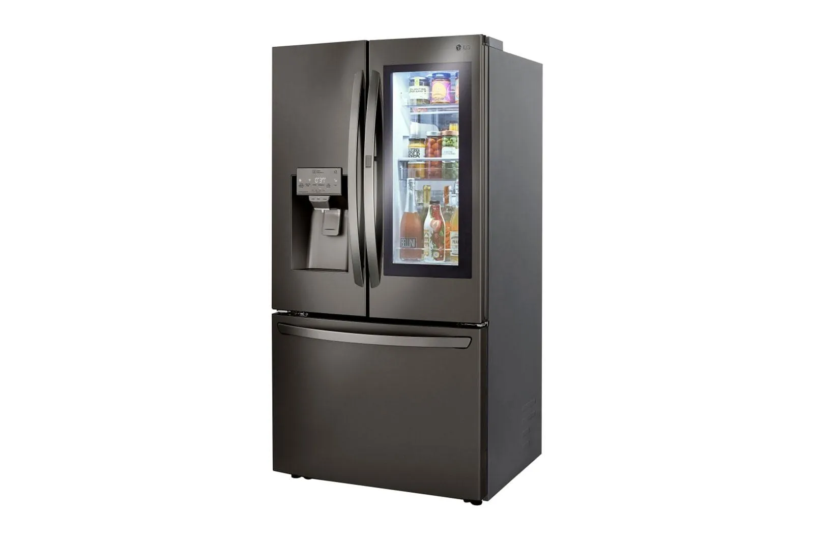 24 cu. ft. Smart wi-fi Enabled InstaView™ Door-in-Door® Counter-Depth Refrigerator with Craft Ice™ Maker