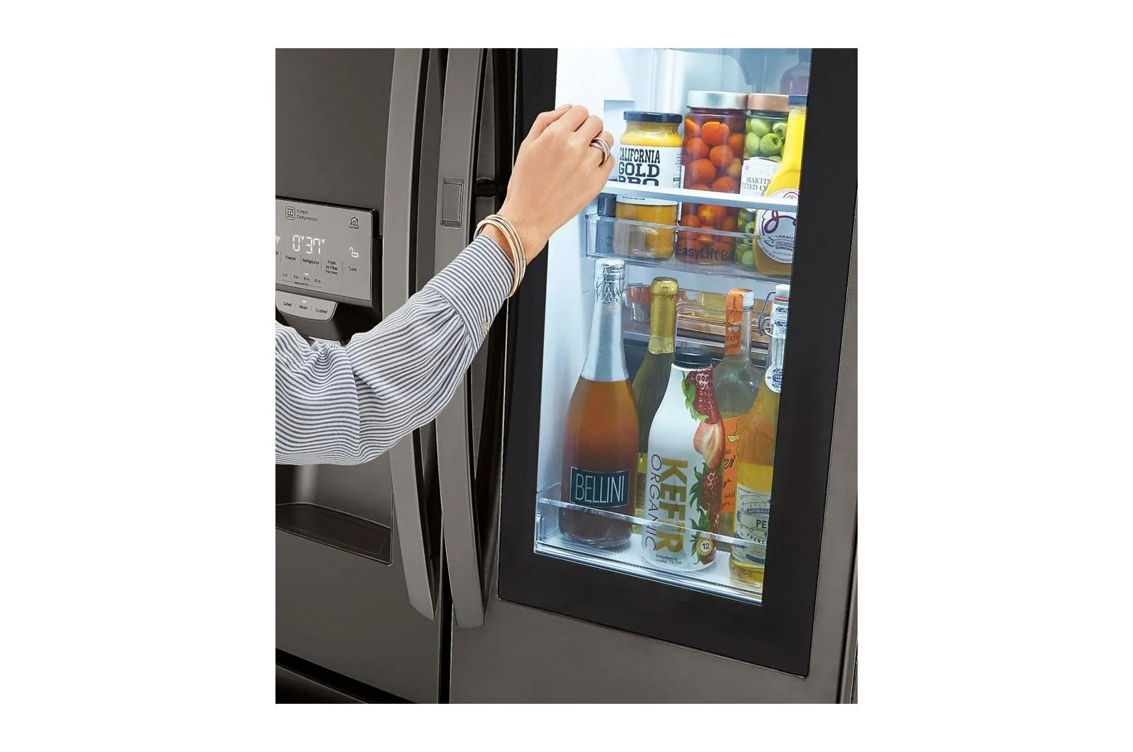 30 cu. ft. Smart wi-fi Enabled InstaView™ Door-in-Door® Refrigerator with Craft Ice™ Maker