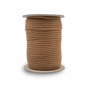 5mm Braided Cord - Taupe