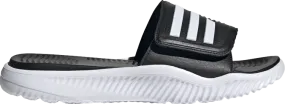 Adidas Alphabounce Slide 'Black White' Sandals, Black