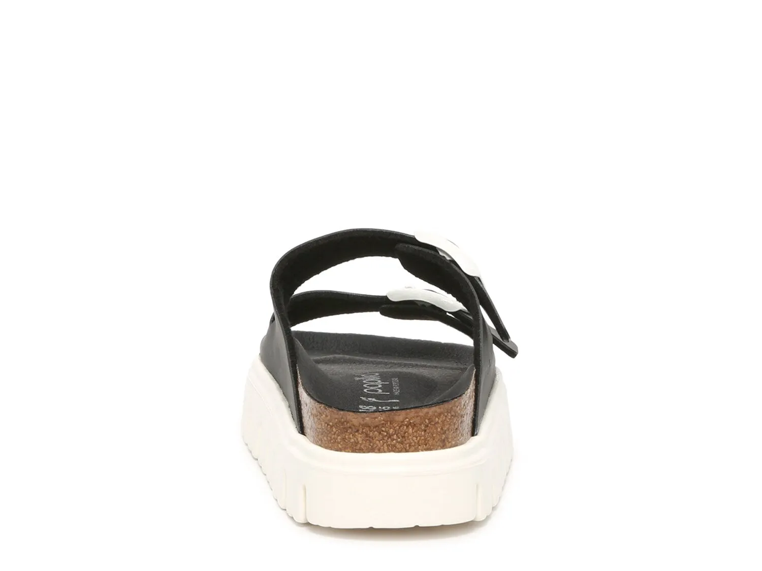 Arizona Birkenstock Papillio platform sandals, black