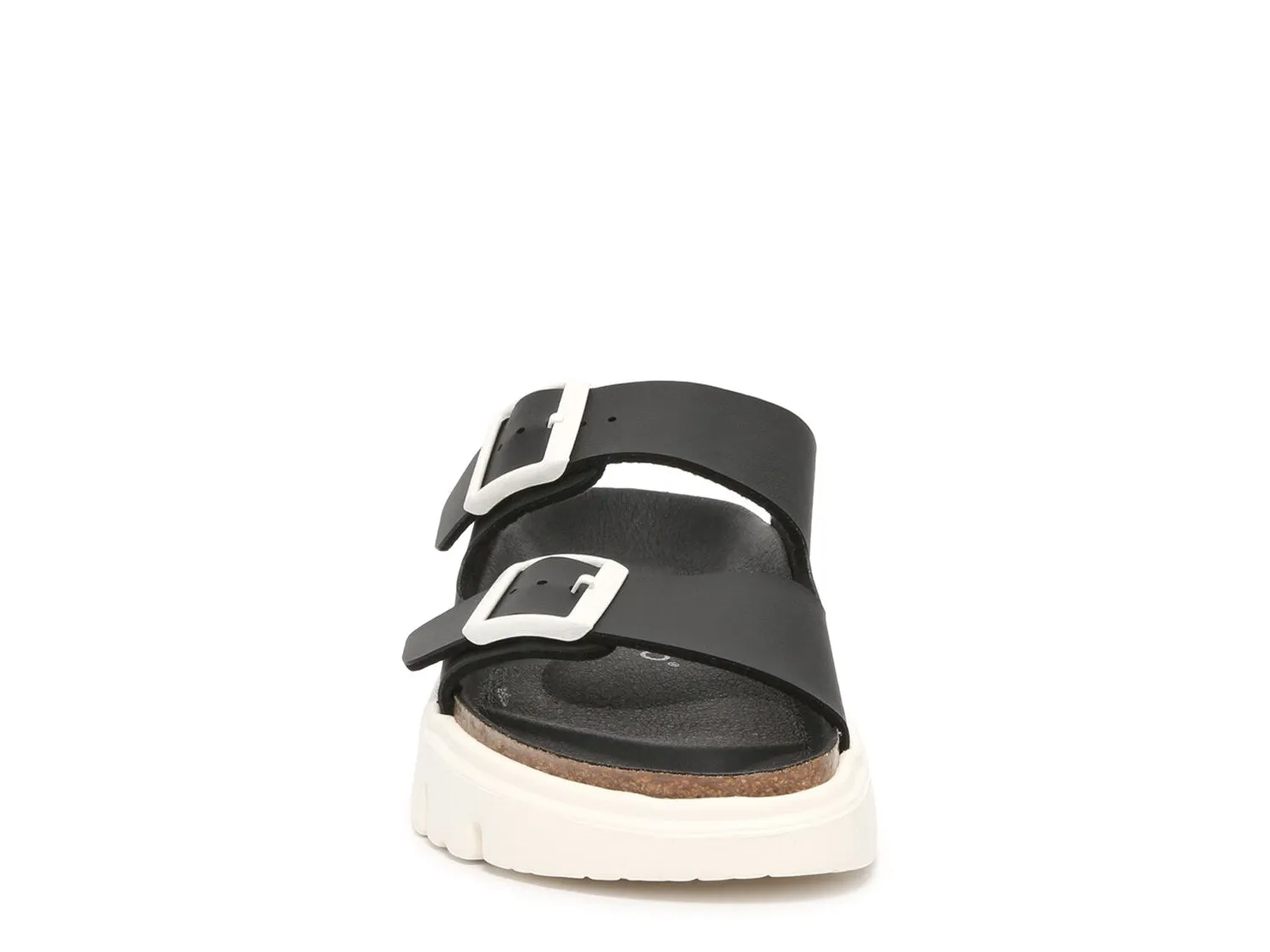 Arizona Birkenstock Papillio platform sandals, black