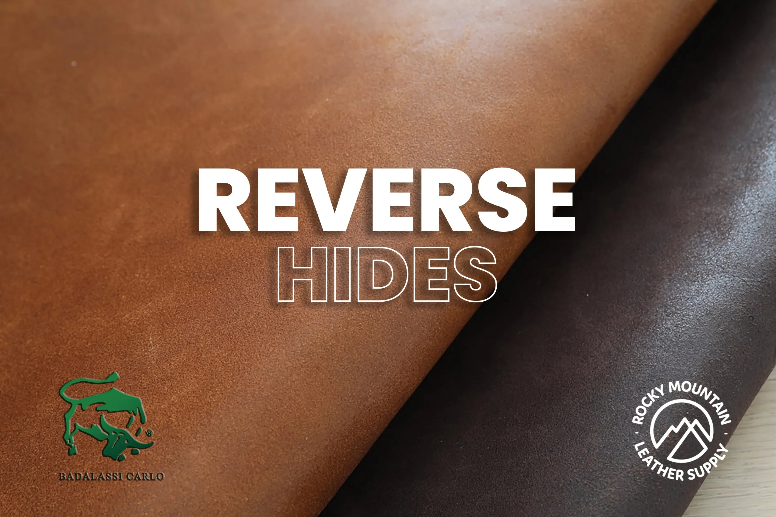 Badalassi Carlo - Reverse - Rough Out Veg Tanned Leather (HIDES)