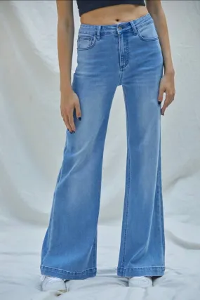 BENNY WIDE LEG DENIM PANTS