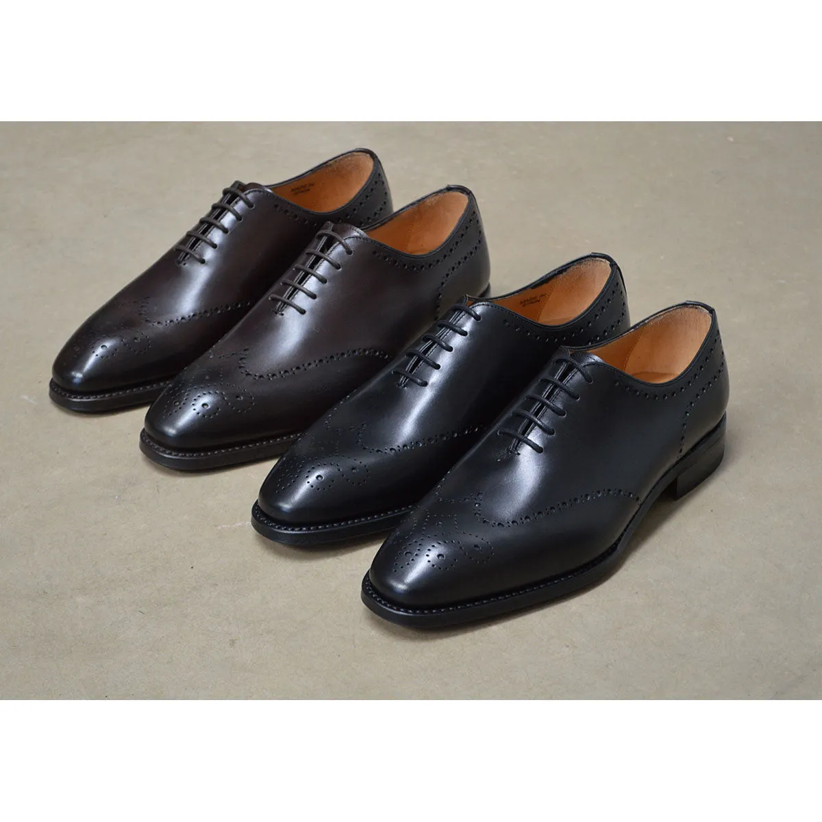 Berwick 1707 Brogue Wholecut (5556) - Black