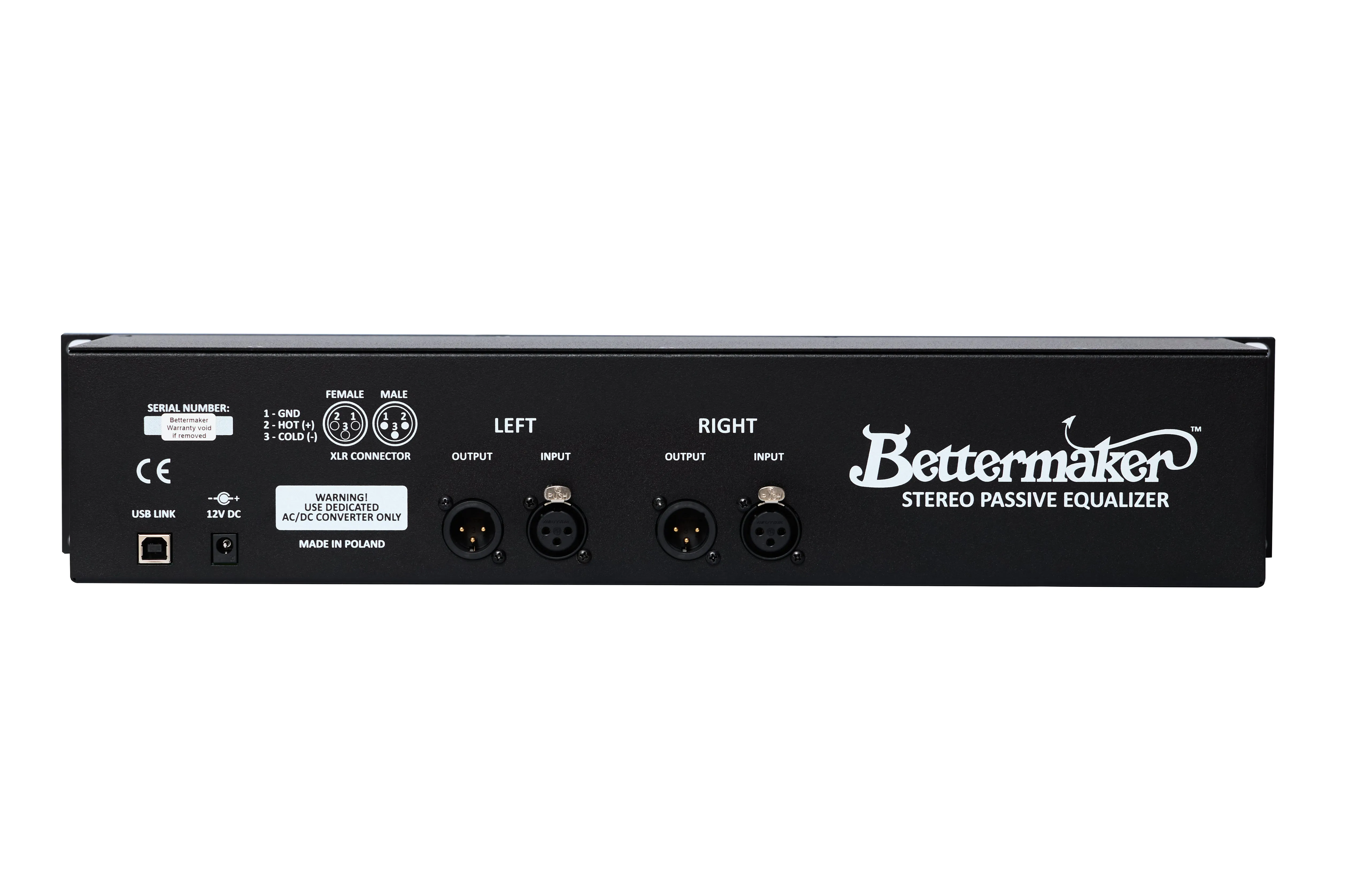 Bettermaker VSPE Valve Stereo Passive Equalizer