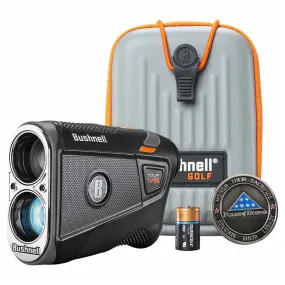 Bushnell Tour V6 Laser Golf Rangefinder Standard/Patriot Pack with Carrying Case