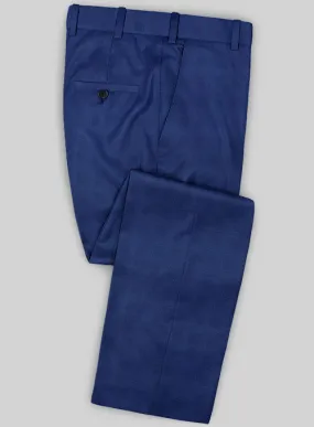 Caccioppoli Sun Dream Calito Blue Wool Silk Pants