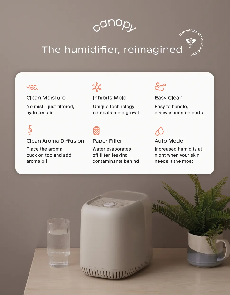 Canopy Large Room Humidifier