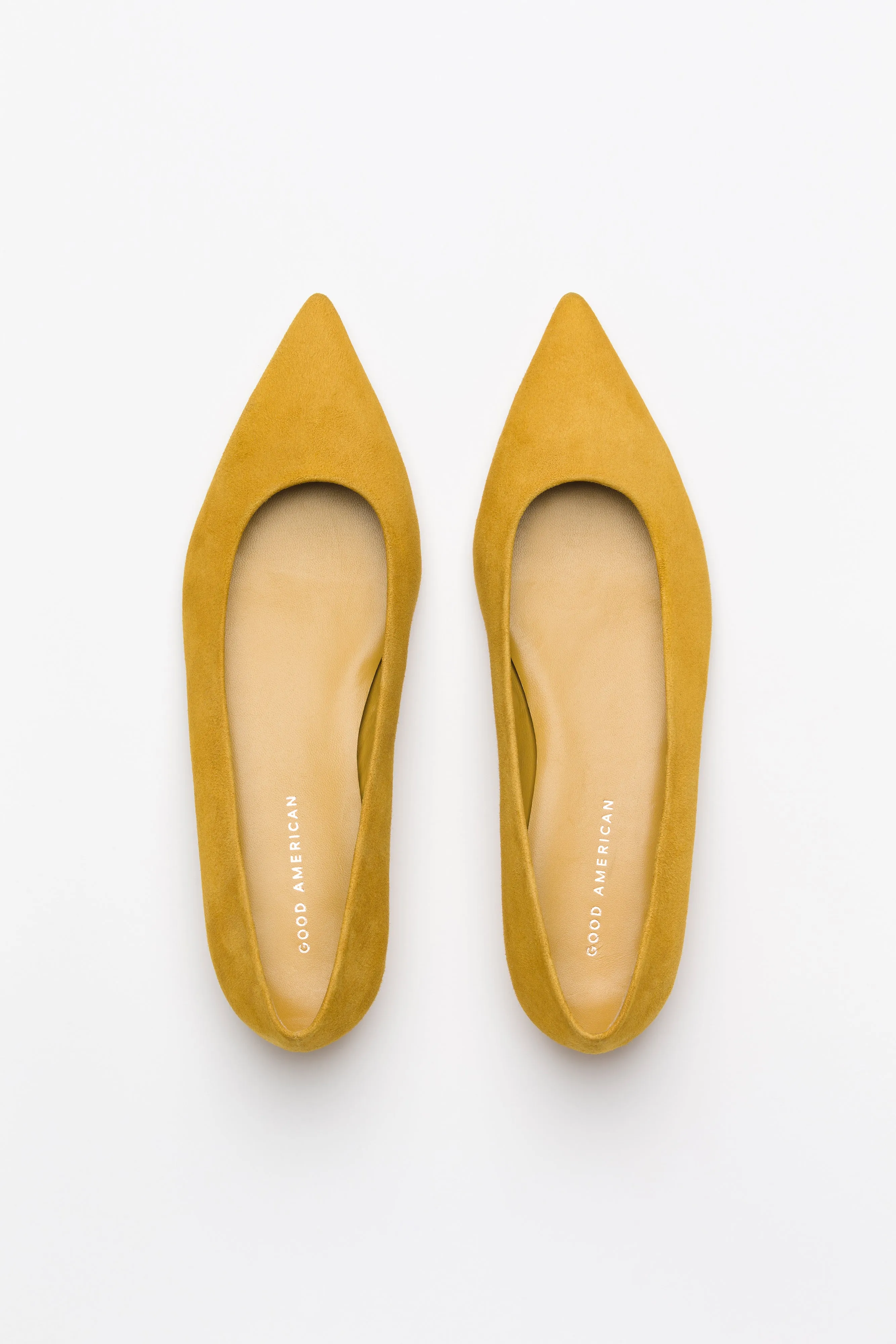 CHUNKY FLAT | SUEDE MUSTARD001