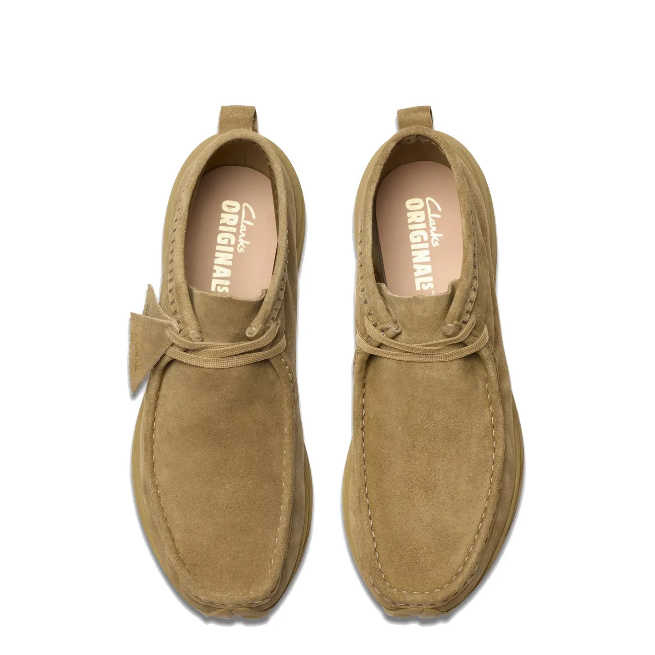 Clarks Originals Wallabee Eden Dark Sand Suede