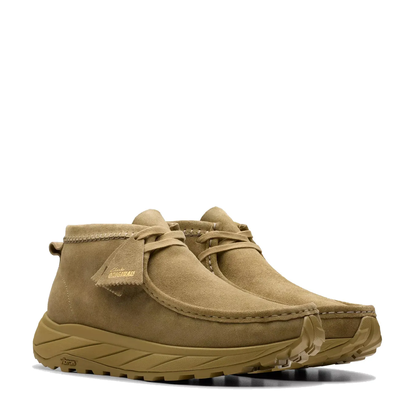 Clarks Originals Wallabee Eden Dark Sand Suede