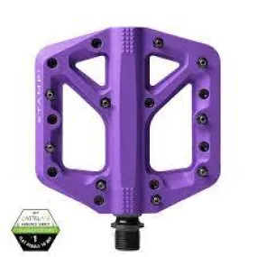 Crank Brothers Stamp 1 Pedals - Platform, Composite, 9/16", Purple, Small