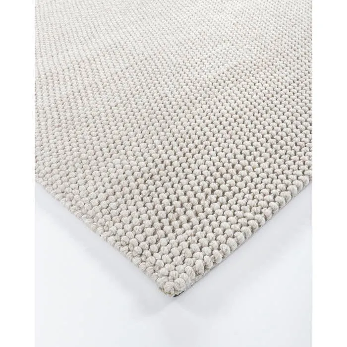 Cyrus Floor Rug - Beige  (Wool Blend)