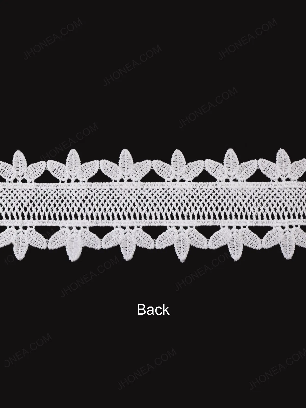 Decorative Design White Guipure Lace Trim for Womens'