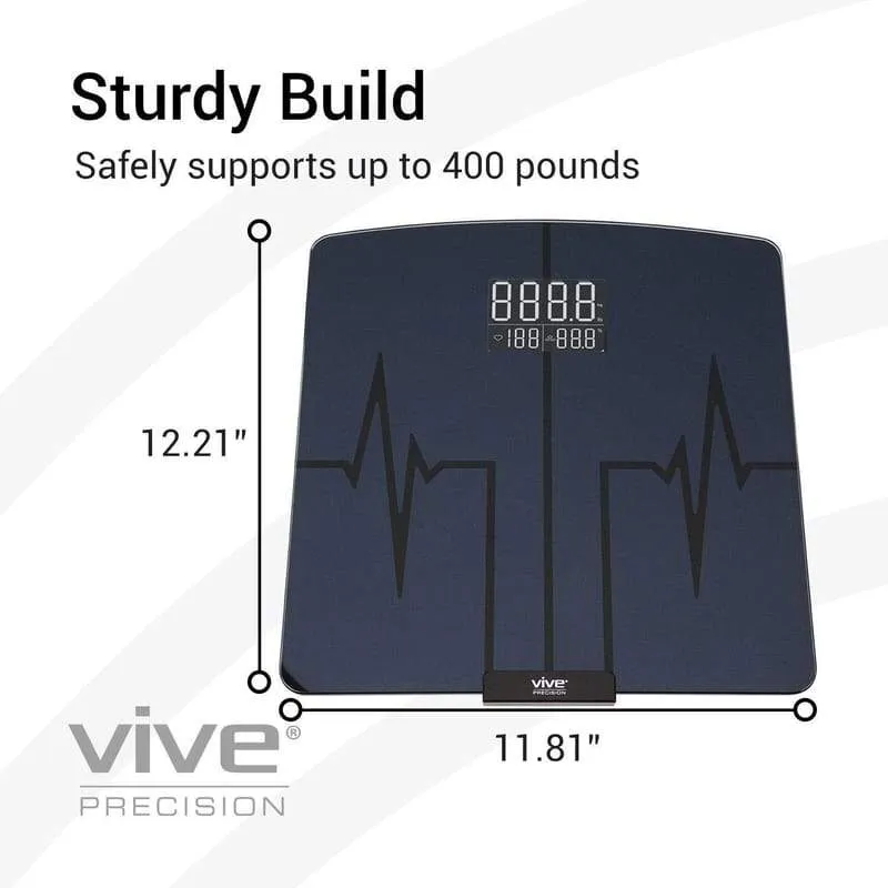 Digital Heart Rate Scale Compatible with Smart Devices