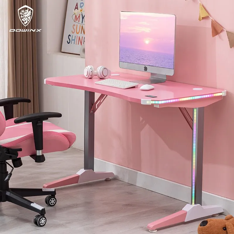 Dowinx Gamaing Desk A1 RGB - Pink ( Installation not included )