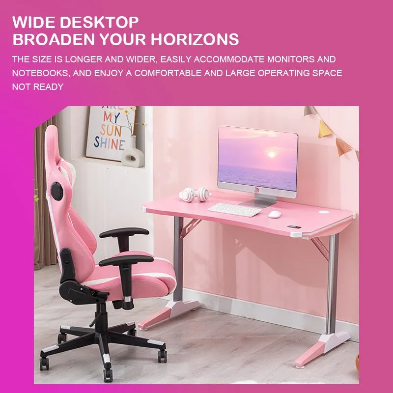 Dowinx Gamaing Desk A1 RGB - Pink ( Installation not included )