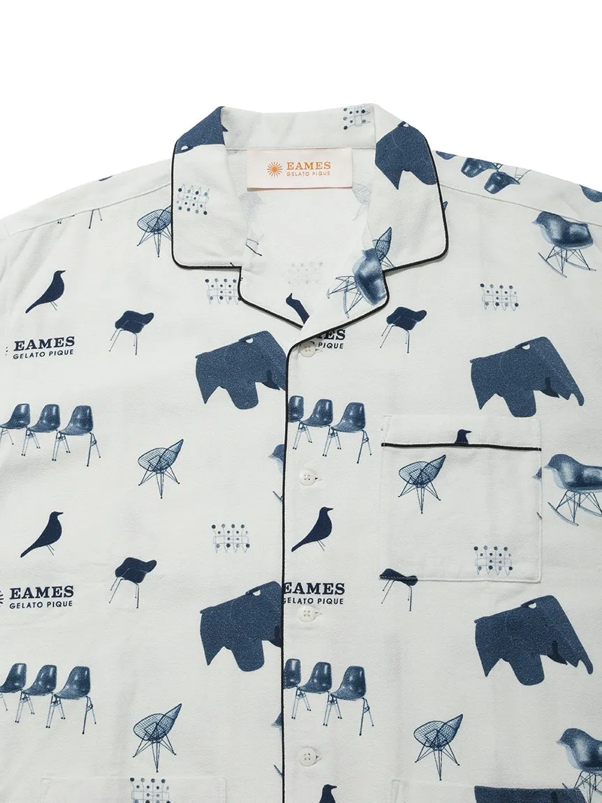 EAMES Chair Motif Mens Pajama Shirt