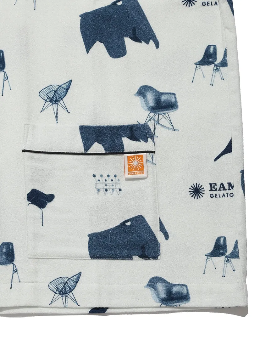 EAMES Chair Motif Mens Pajama Shirt