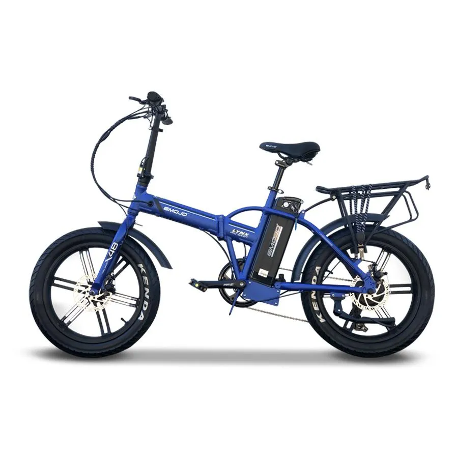 Emojo Lynx Pro Sport Foldable 500w 48v Electric Bicycle - Mag Wheels