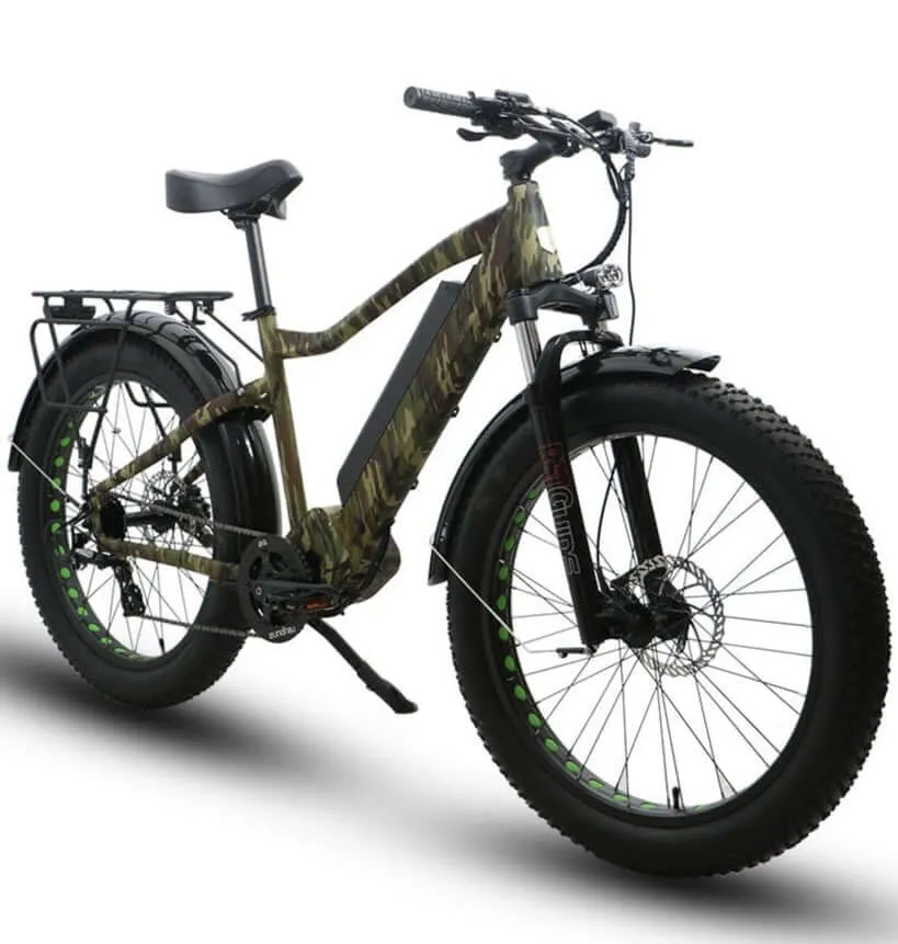 Eunorau FAT-HD Mid-Drive Hunting/Fishing E-Fat Electric Bike