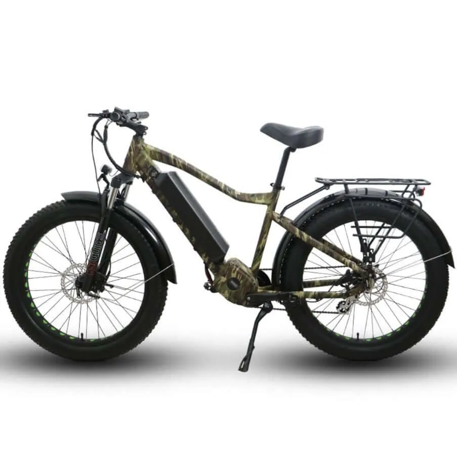 Eunorau FAT-HD Mid-Drive Hunting/Fishing E-Fat Electric Bike