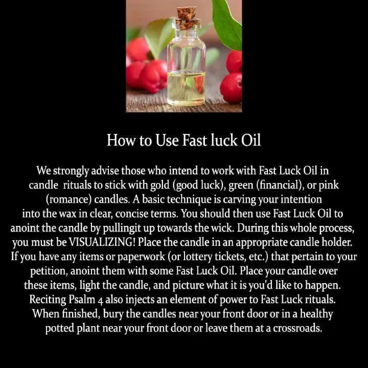 Fast Luck Oil