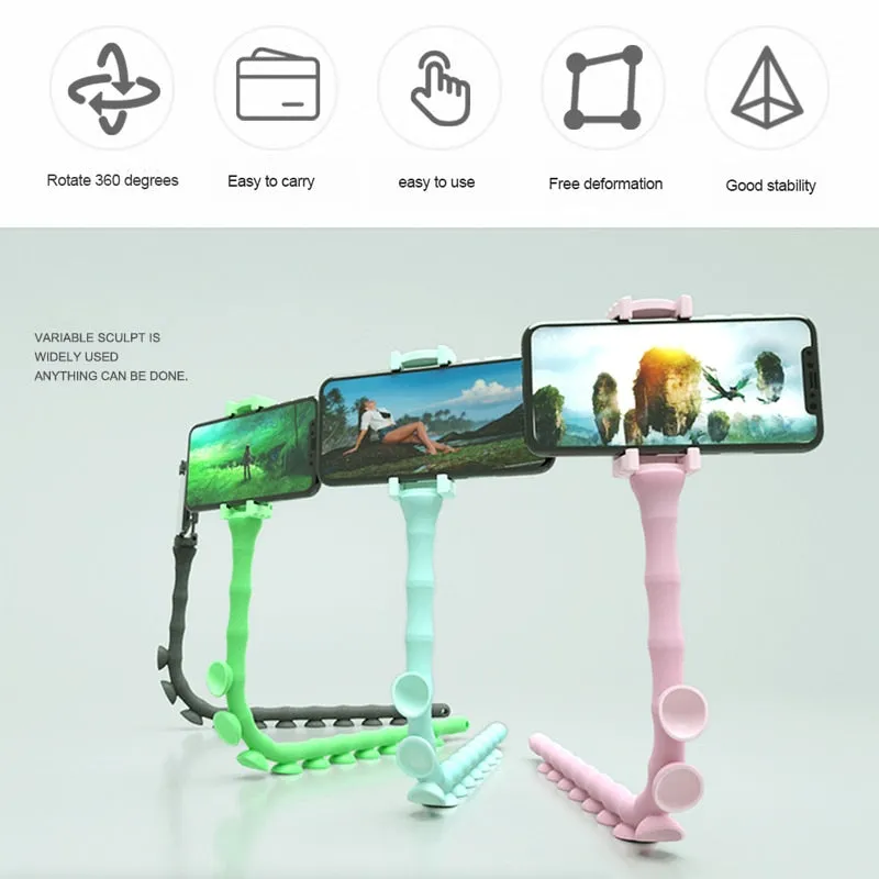 Foldable Caterpillar Phone Holder