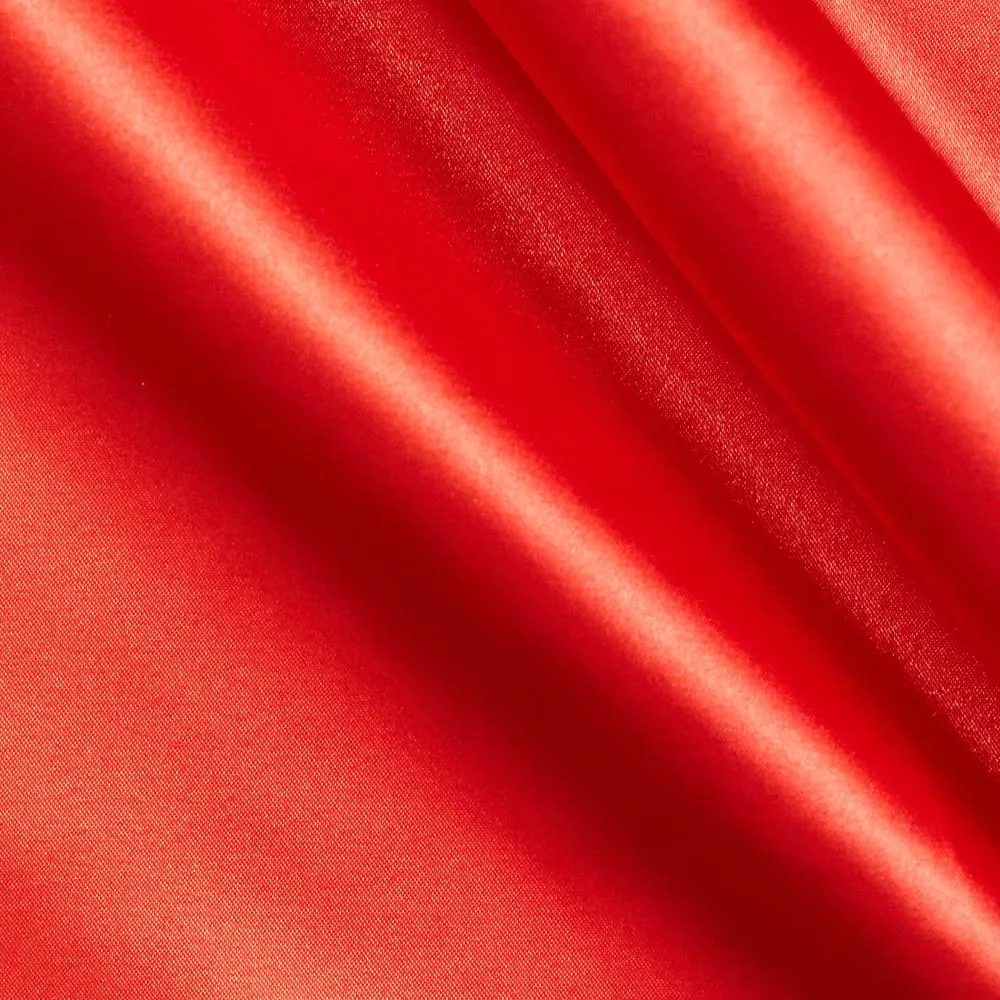 French Quality 5% Stretch Satin Fabric Spandex Fabric BTY