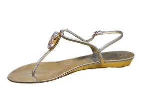 Giuseppe Santoni Strap Sandals with Jewel