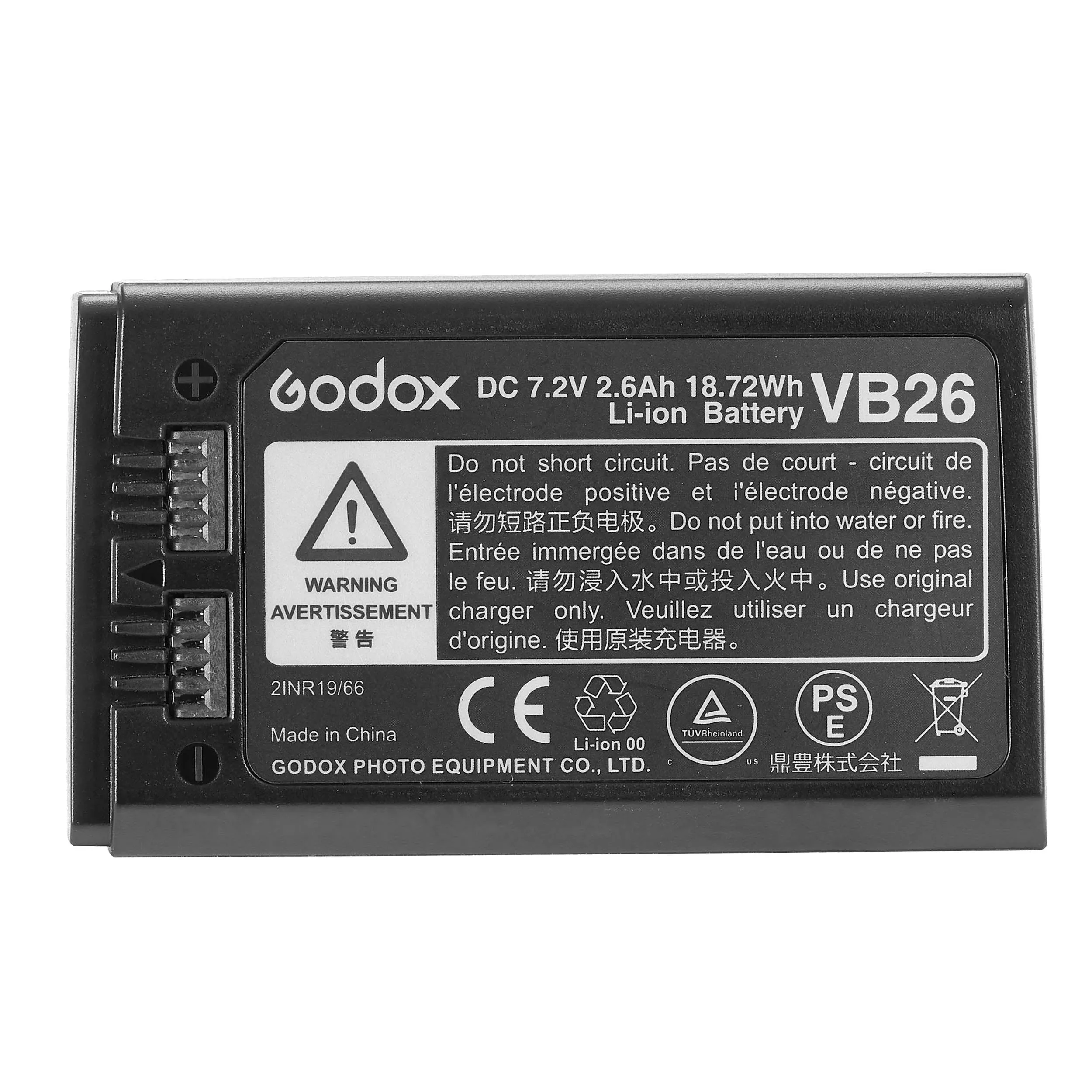 Godox V860III TTL Speedlite With Rechargeable Battery, Built-In 2.4GHz Receiver & Metal Hot-Shoe