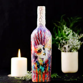 Hand Painted Dark Delights Bottle