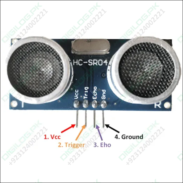 Hc-sr04 Hc Sr04 Arduino Ultrasonic Sensor