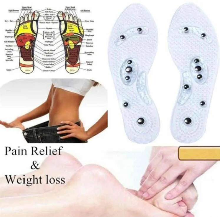 Insole Magnet therapy foot massage