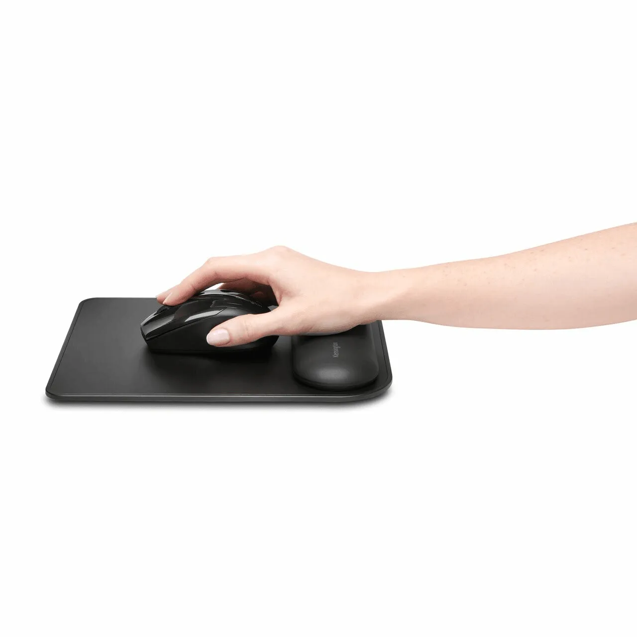 Kensington Ergosoft Mousepad Gel Wrist Rest Ergonomic Black Mouse Pad