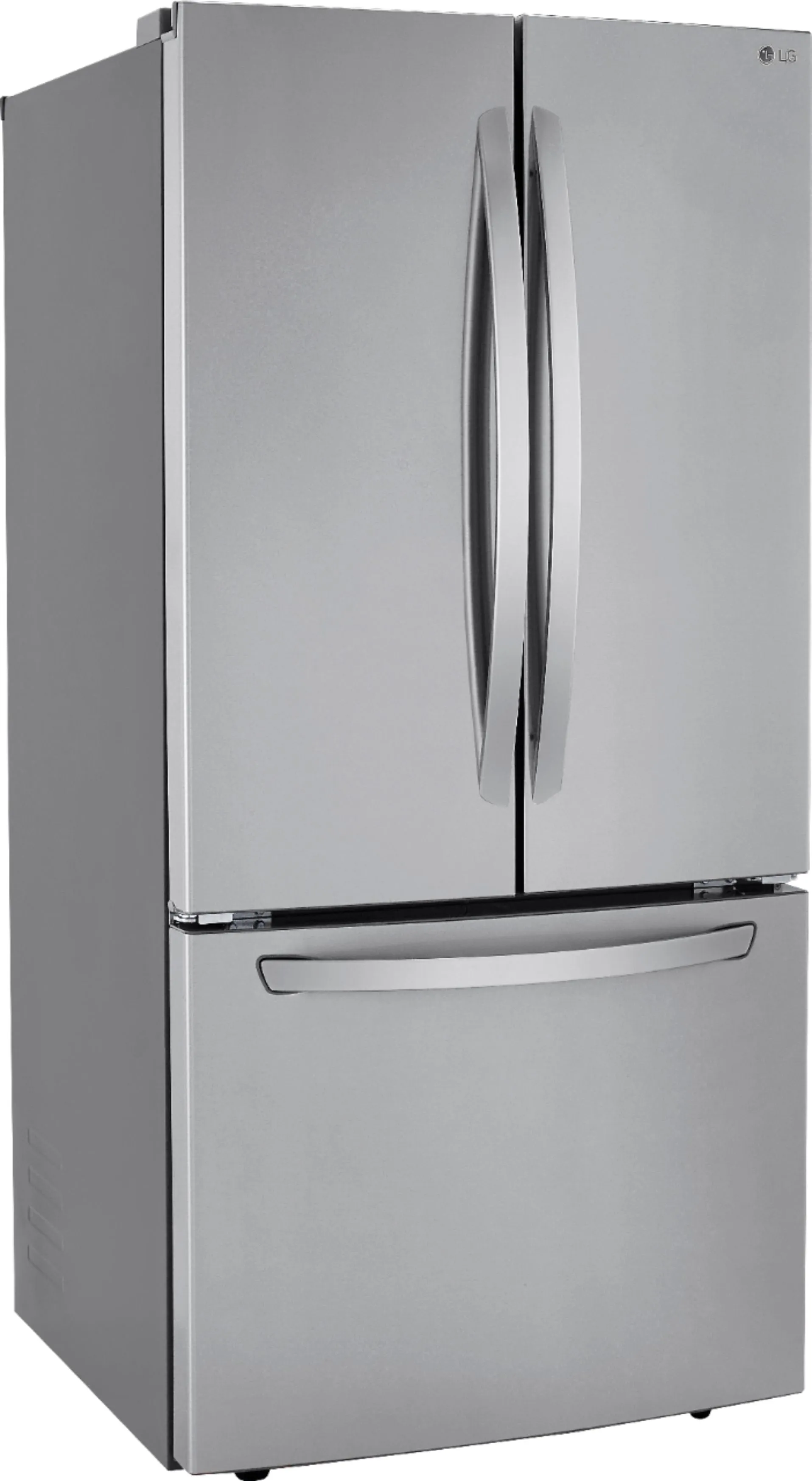 LG - 25.1 Cu. Ft. French Door Refrigerator - Stainless steel