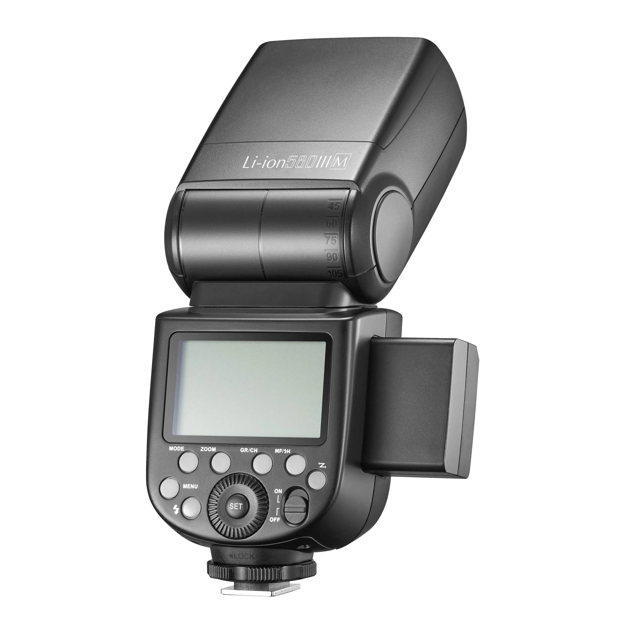 Li-ION580III Manual Speedlite Built-In 2.4GHz Receiver & High-Speed Sync (Ving V850III)