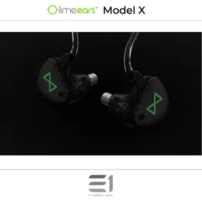 Lime Ears Model X Universal / Custom-Fit In-ear Monitors