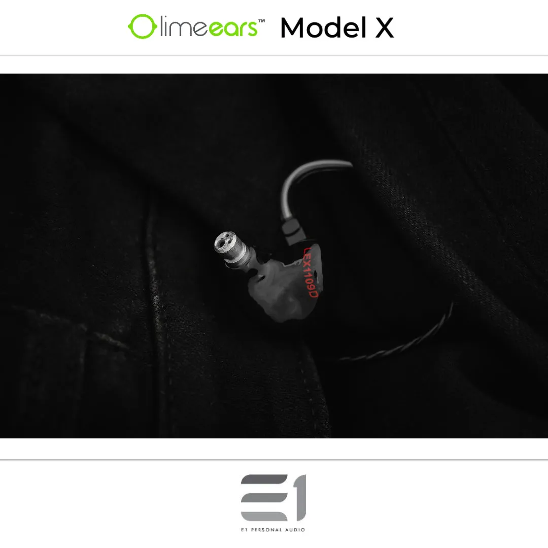 Lime Ears Model X Universal / Custom-Fit In-ear Monitors