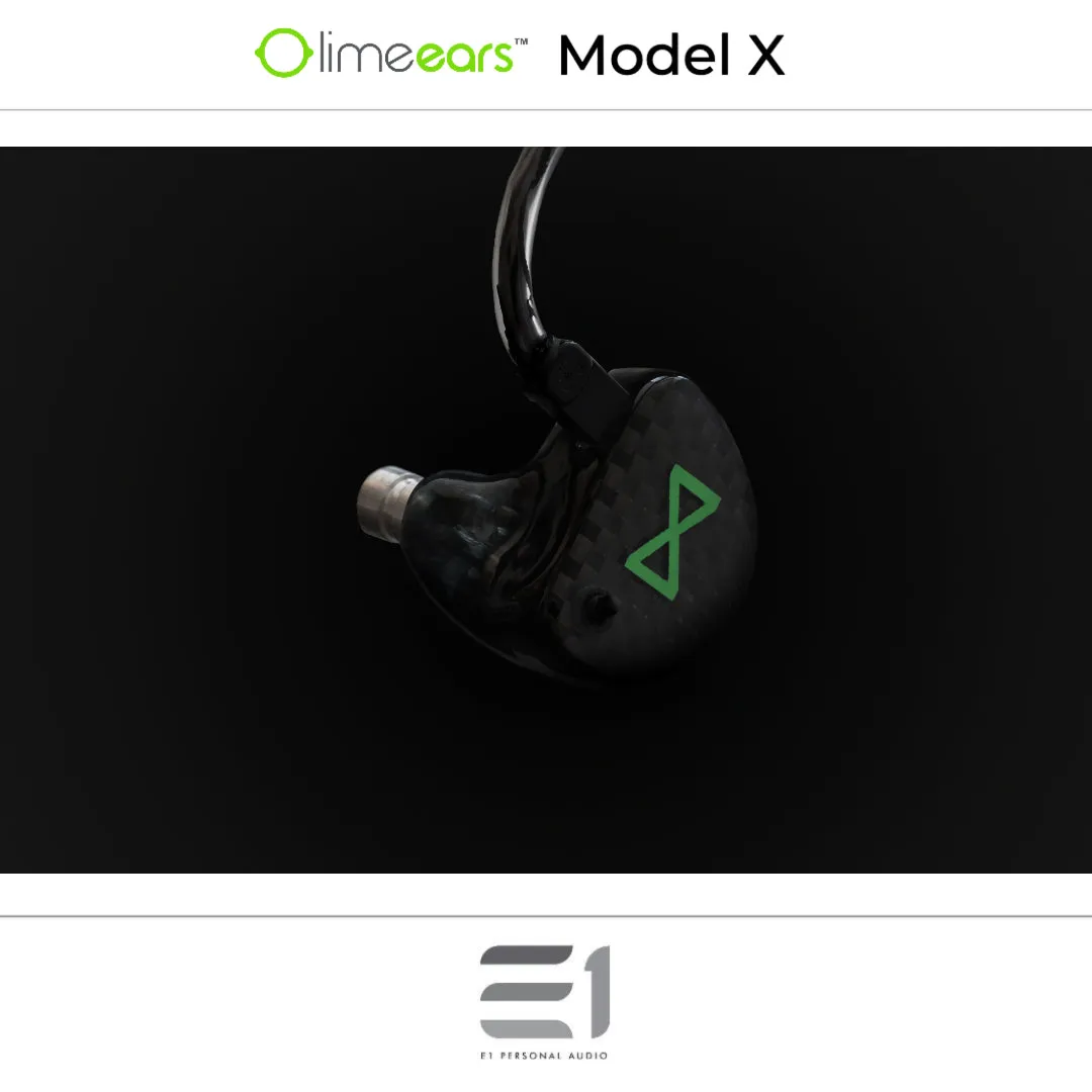 Lime Ears Model X Universal / Custom-Fit In-ear Monitors