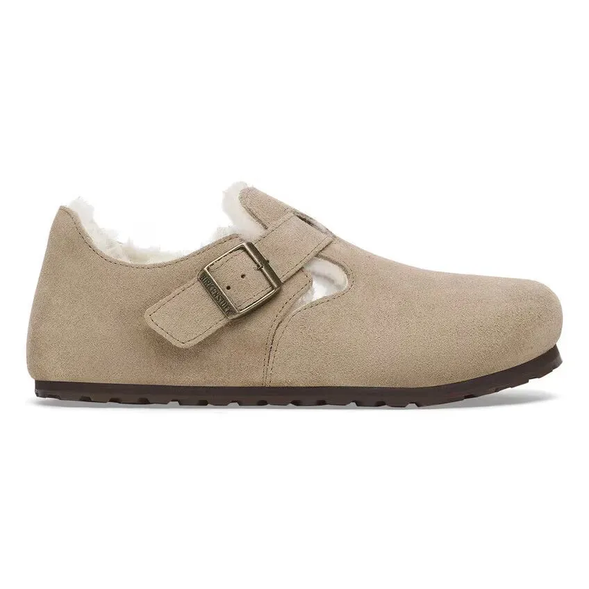 LONDON SHEARLING SUEDE | TAUPE