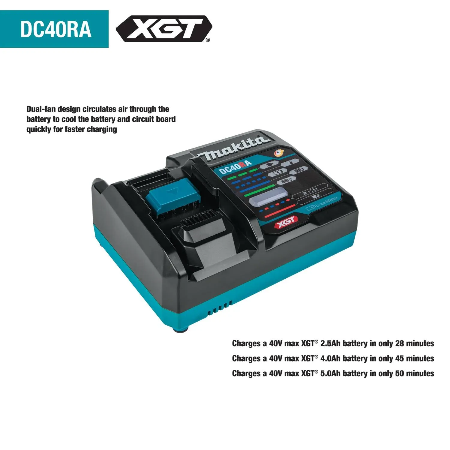 Makita GTR01D1 40V max XGT Brushless Cordless Variable Speed Compact Router Kit