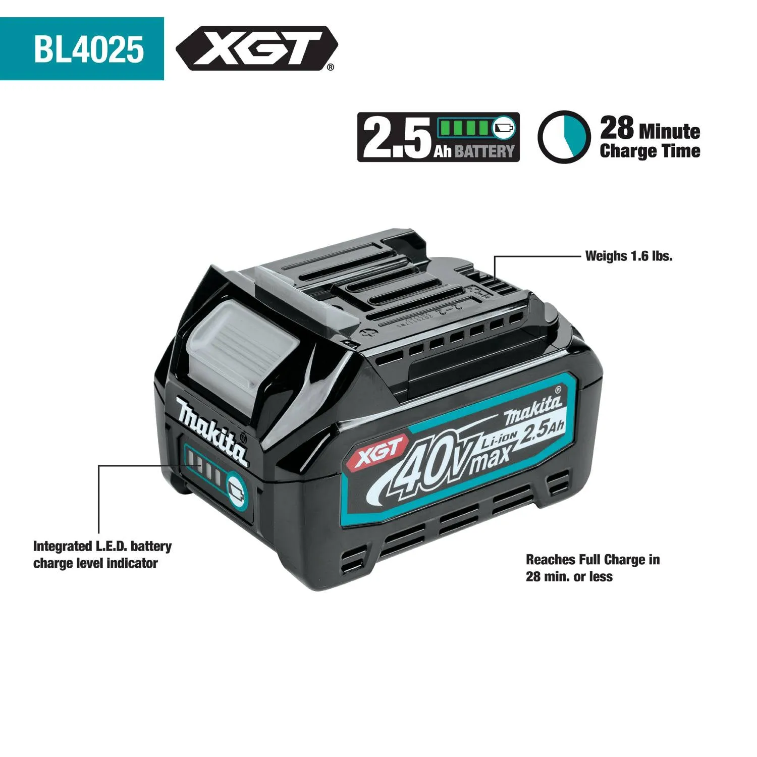 Makita GTR01D1 40V max XGT Brushless Cordless Variable Speed Compact Router Kit