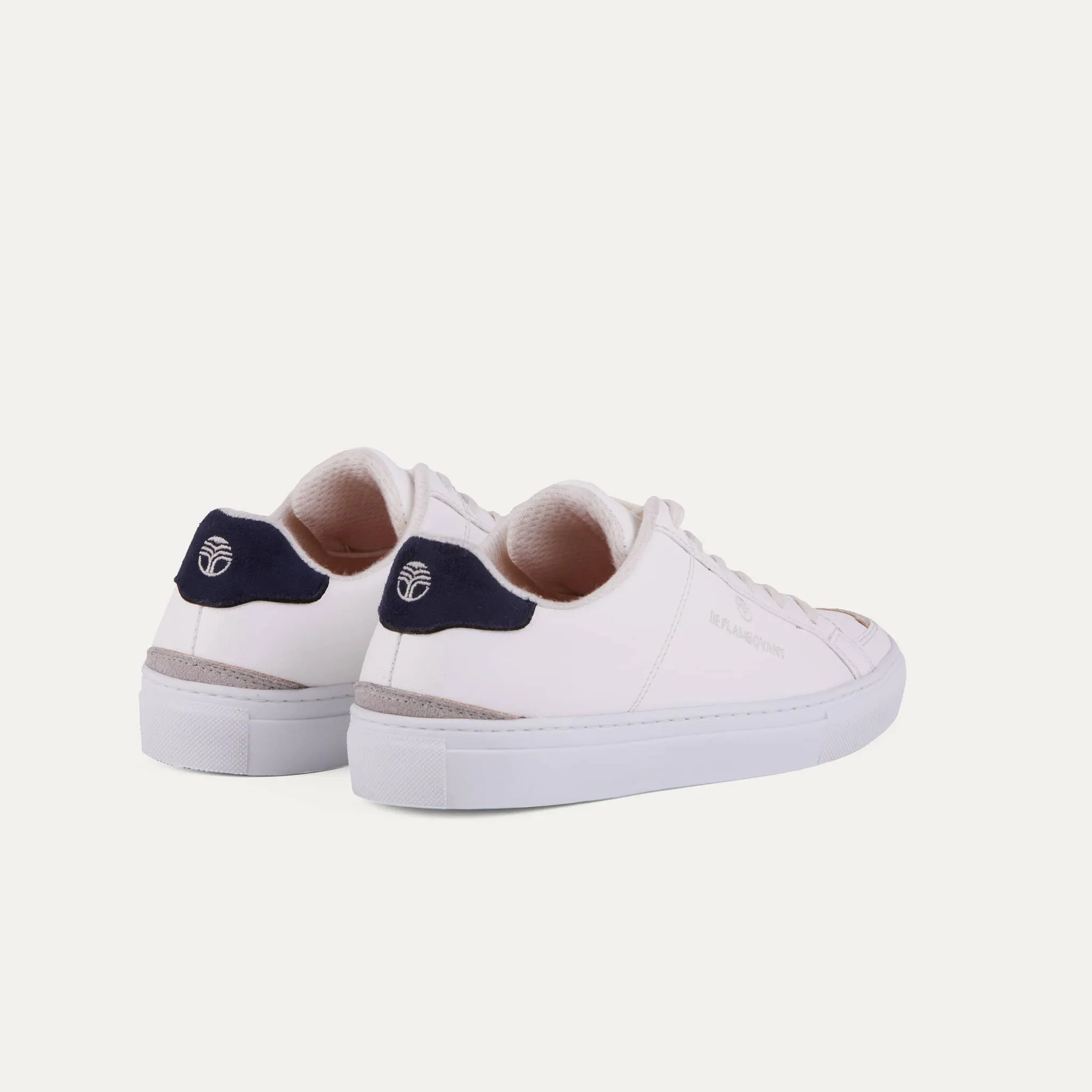 Manimal Unisex Vegan Corn Leather Sneakers | Navy