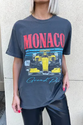 MONACO GRAND PRIX GREY TEE