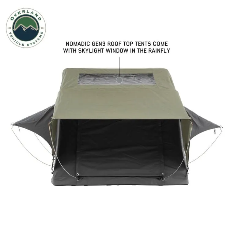 Overland Vehicle Systems Nomadic Extended Roof Top Tent - 18329936