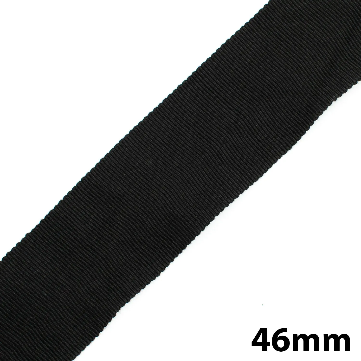 Petersham Grosgrain Ribbon Black & White